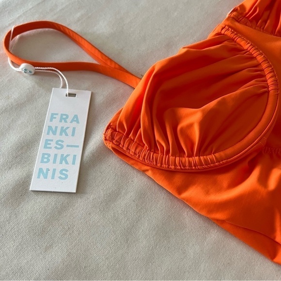 Frankies Bikinis Lorelei One Piece Swimsuit in Saffron - Picture 9 of 16